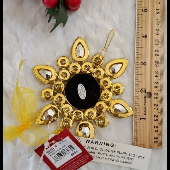 St. Nicholas Square Photo gemstones snowflake NWT - Picture 2 of 7